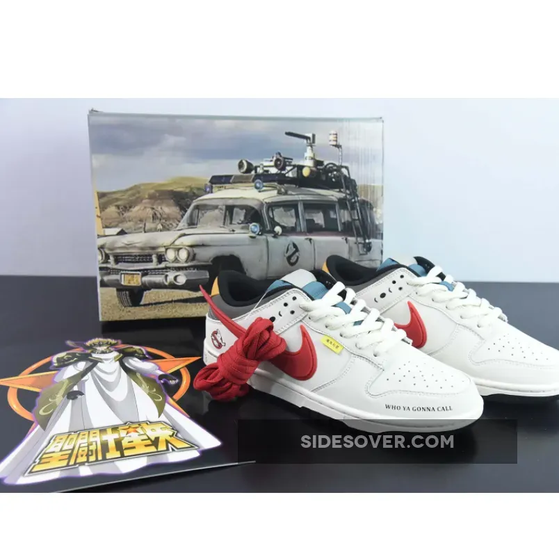Ghostbusters x Nike Dunk Low Sail Red