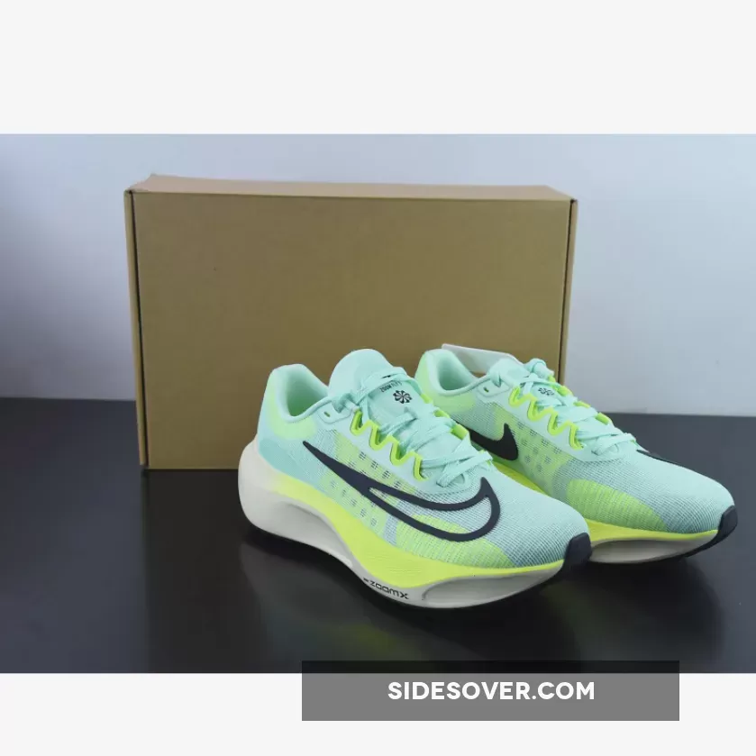 Nike Zoom Fly 5 Aqua Blue Green Running Shoes New Releases DM8968-300