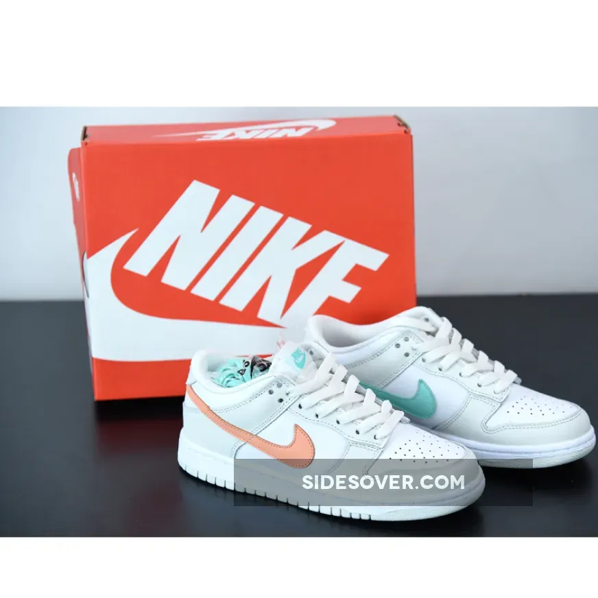 Nike SB Dunk Low Come With Mismatched Tropical Swooshes #nike tropical twist