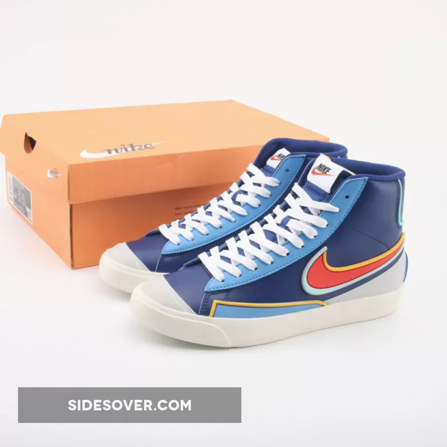 Nike Blazer Mid '77 Infinite Deep Royal Blue/Chile Red-Copa Nike Blazer Royal Blue DA7233-400