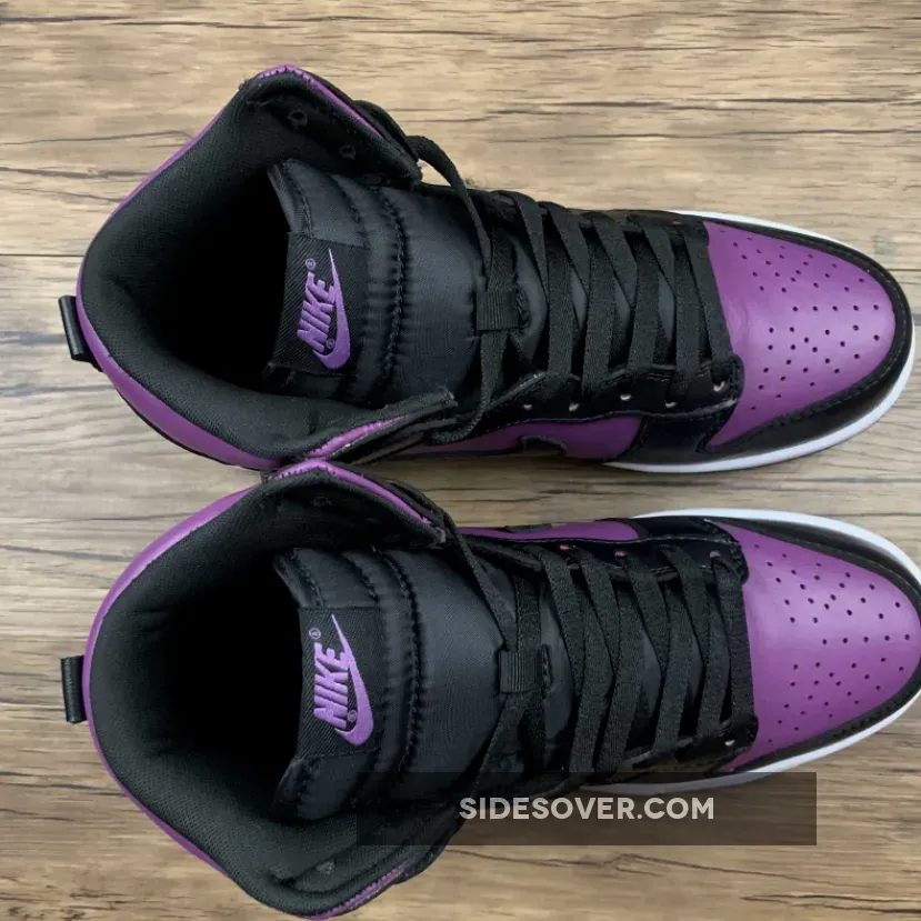 Fragment Nike Dunk - Fragment Design x Nike Dunk High 'Beijing' Wine/Black-White Vin/Blanc/Noir DJ0382-600