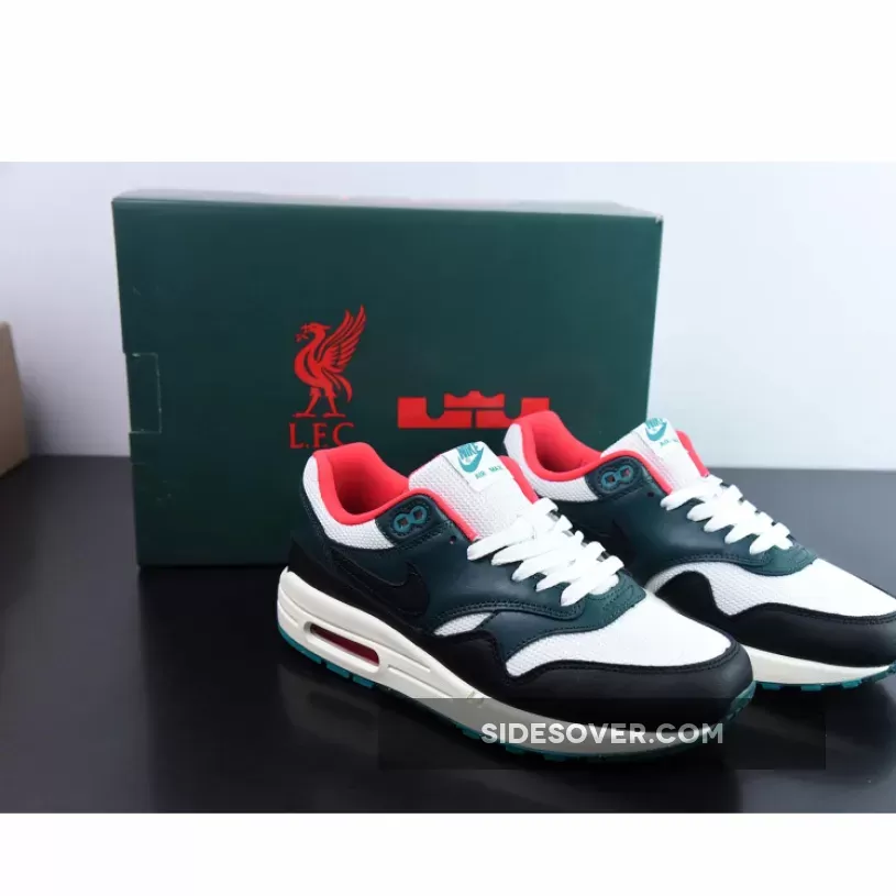 Air Max Liverpool LeBron X Nike Air Max 1 Liverpool White/Teal-Black