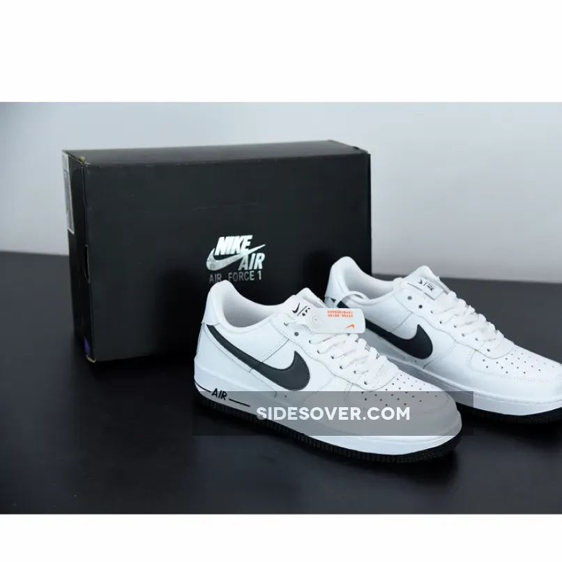 Nike Air Force 1 Low White Black | GRAY AF1 DD7113-100