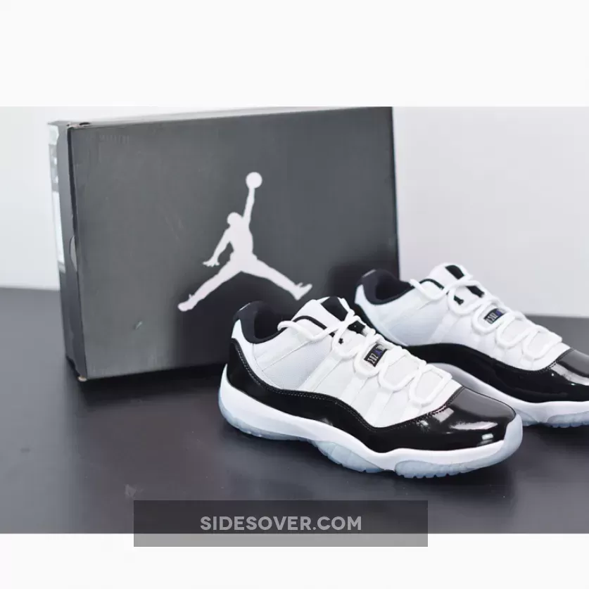 Air Jordan 11 Goat Air Jordan 11 Retro Low 'Concord' White/Black-Concord 528895-153