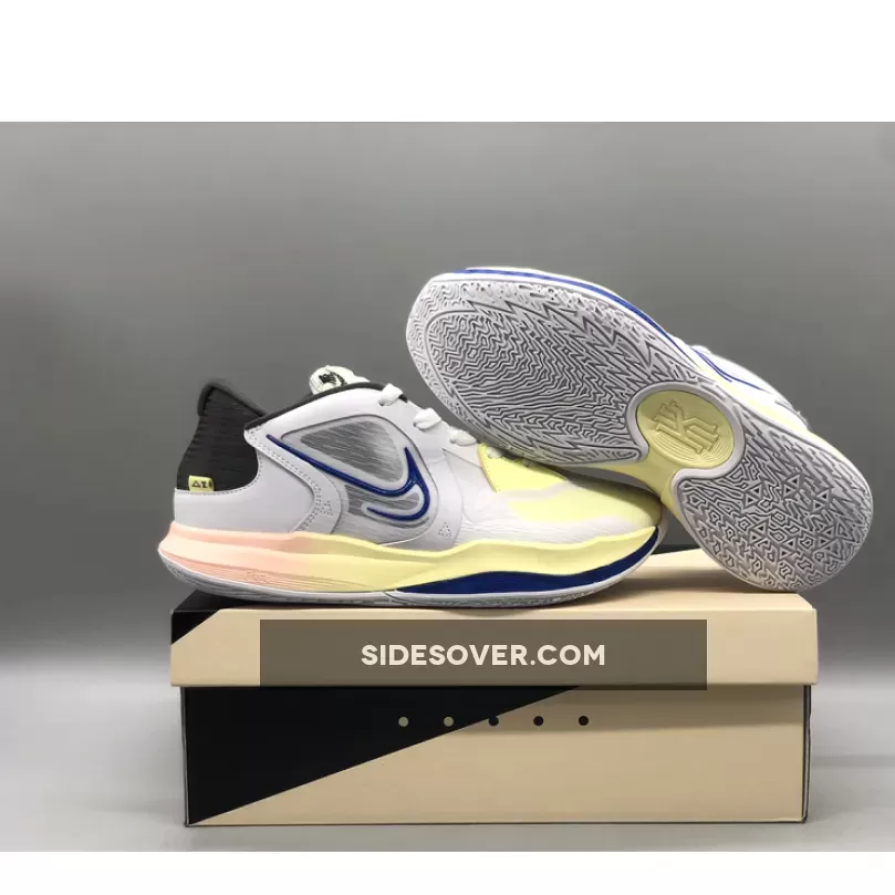 Nike Kyrie Low 5 White/Game Royal-Medium Ash-Citron Tint / citron tint