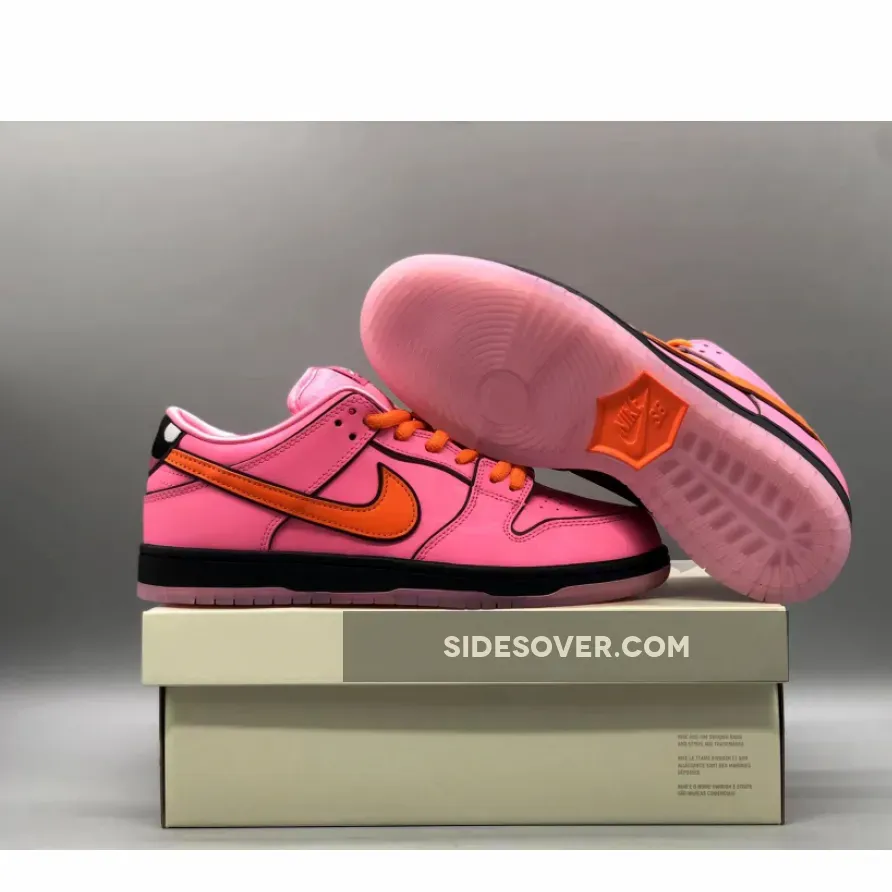 The Powerpuff Girls x Nike SB Dunk Low "Blossom" Lotus Pink