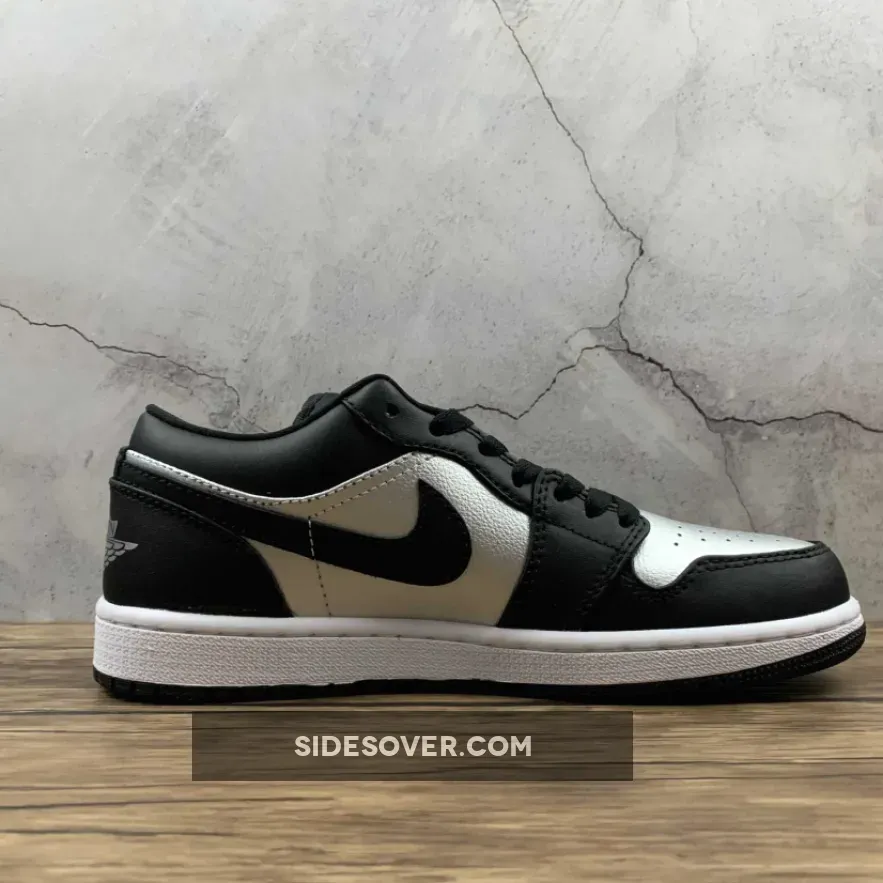 Jordan 1 Low Silver Toe Women's Jordan Aj 1 High Black/silver DA5551-001