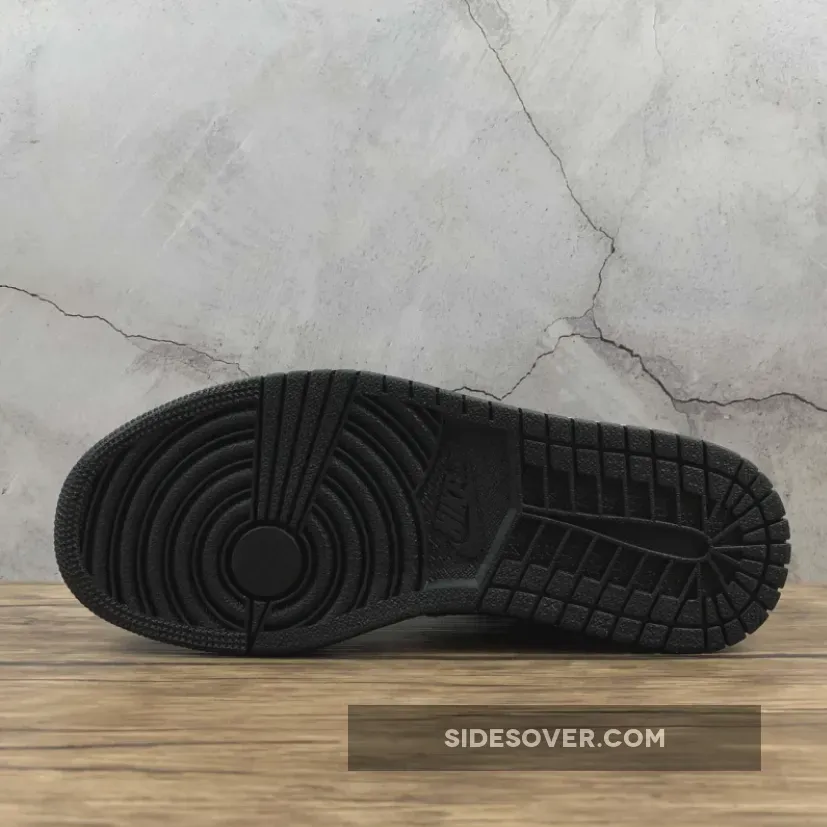 Jordan 1 Low Silver Toe Women's Jordan Aj 1 High Black/silver DA5551-001