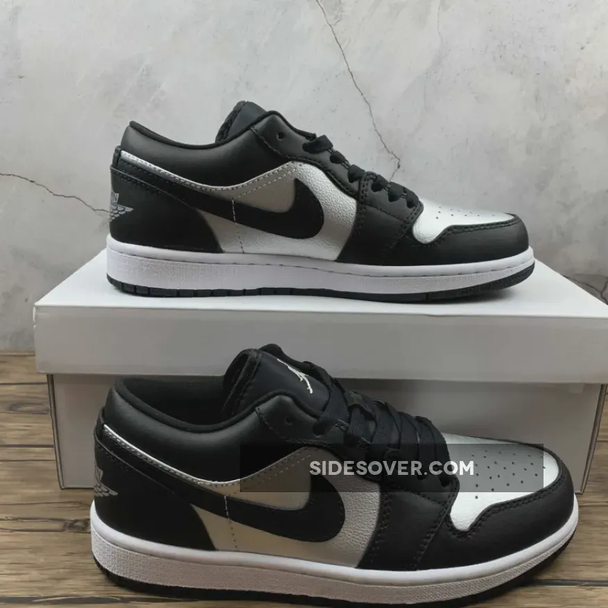 Jordan 1 Low Silver Toe Women's Jordan Aj 1 High Black/silver DA5551-001