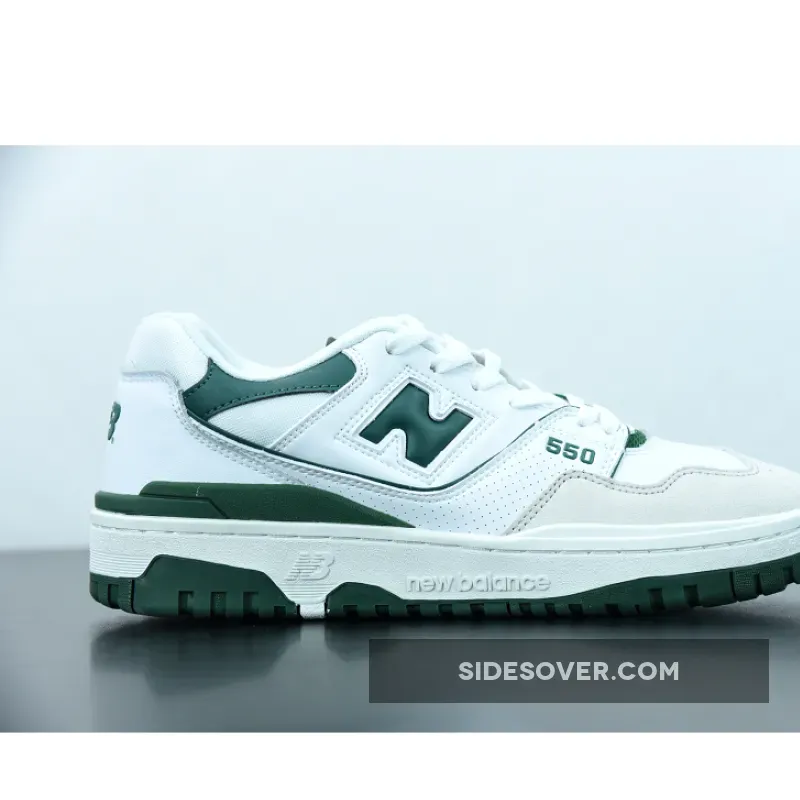 New Balance 550 White/Green BB550WT1 / new bakance 550