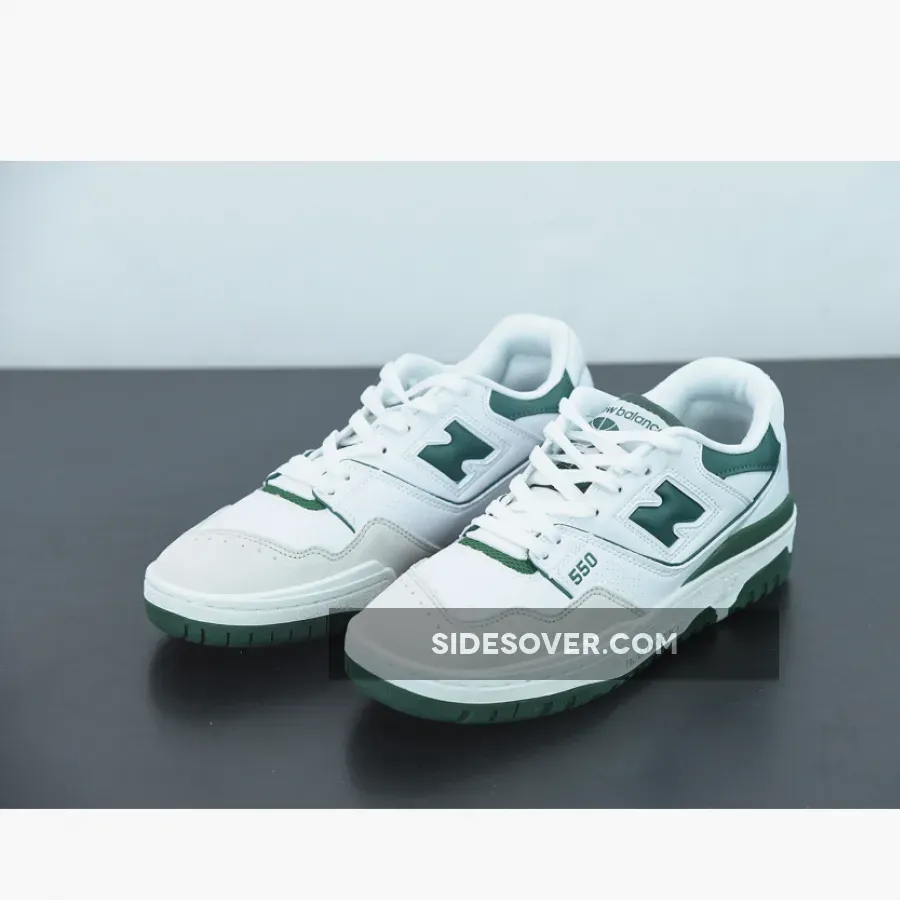 New Balance 550 White/Green BB550WT1 / new bakance 550