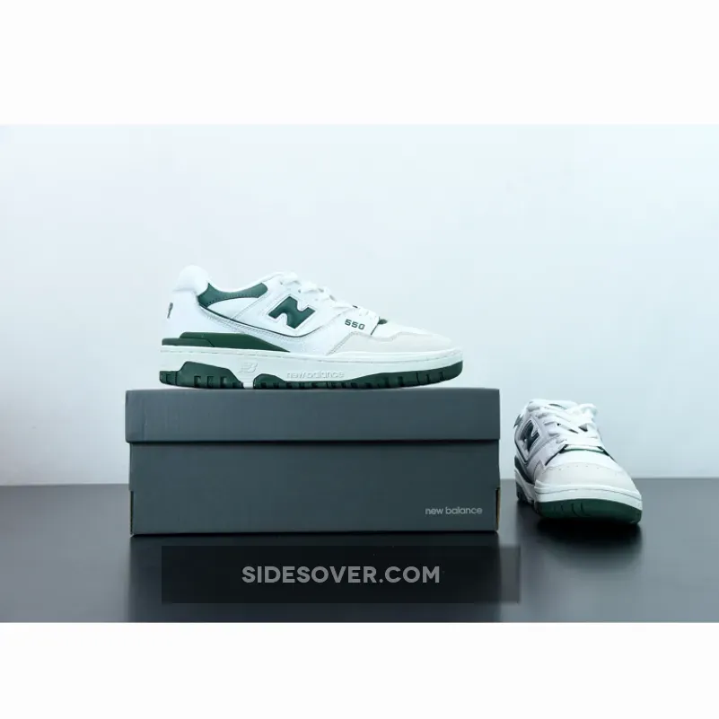 New Balance 550 White/Green BB550WT1 / new bakance 550