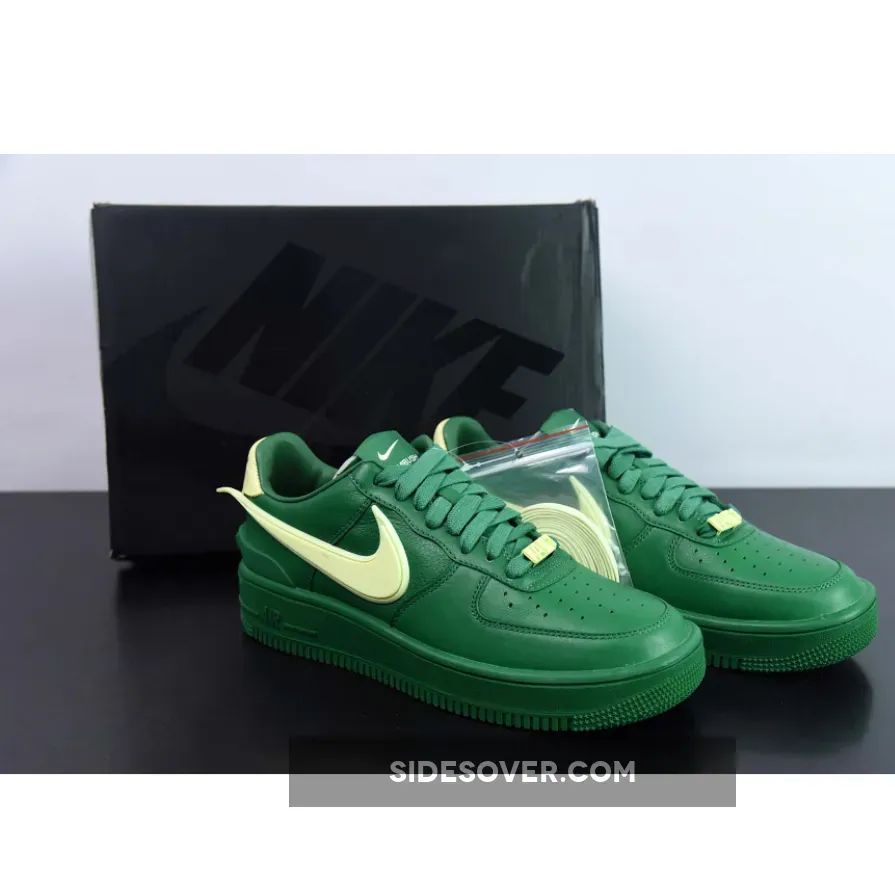 AMBUSH x Nike Air Force 1 Low Pine Green/Citron DV3464-300 #nike pine