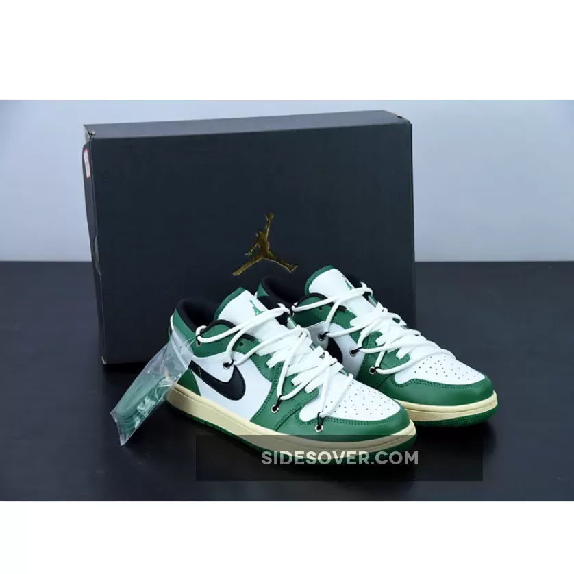 Air Jordan Lows Green / Air Jordan 1 Low Pine Green White 1675864936