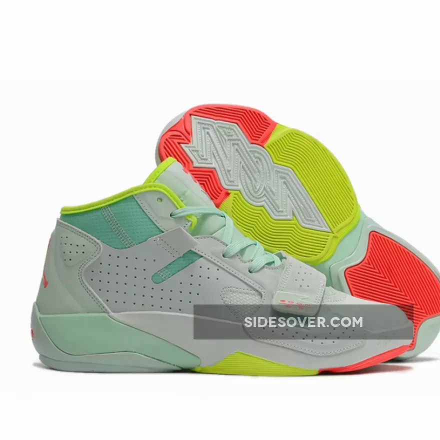 Jordan Zion 2 Barely Green/Flash Crimson-Volt-Mint Foam