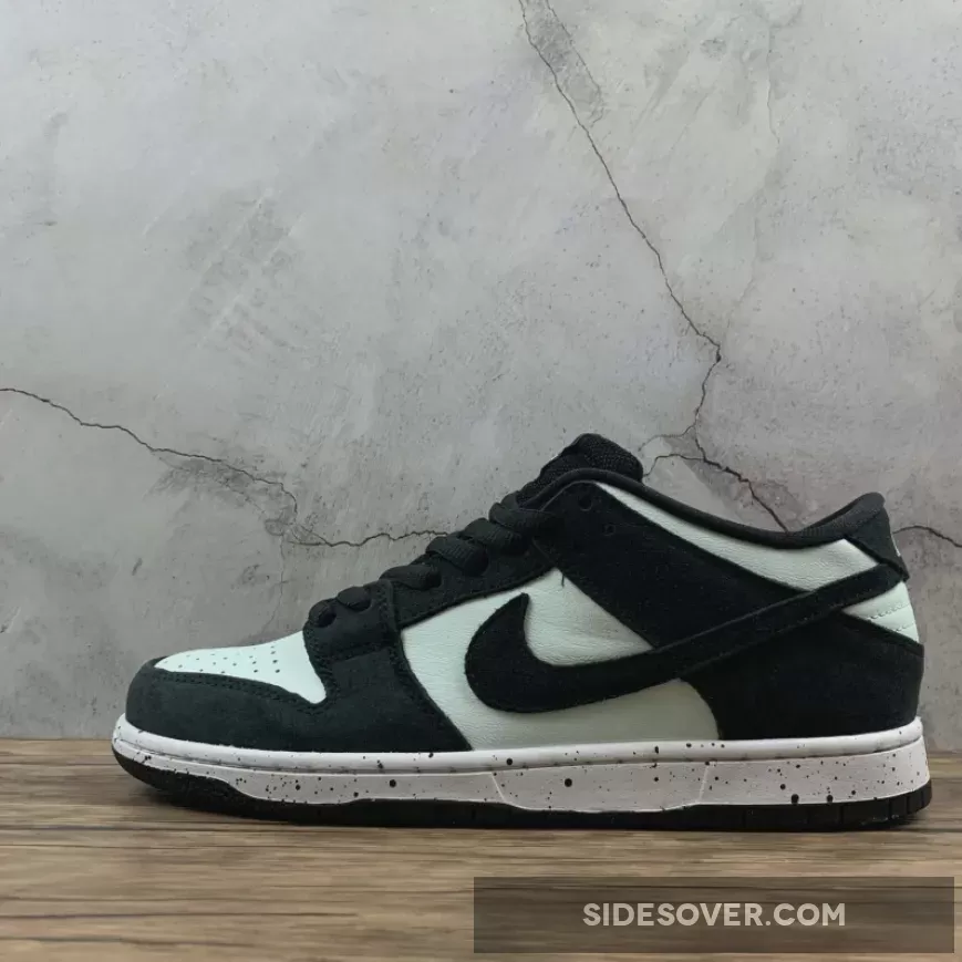 Nike SB Dunk Low Pro Black/Barely Green-White 854866-003 nike dunk barely green