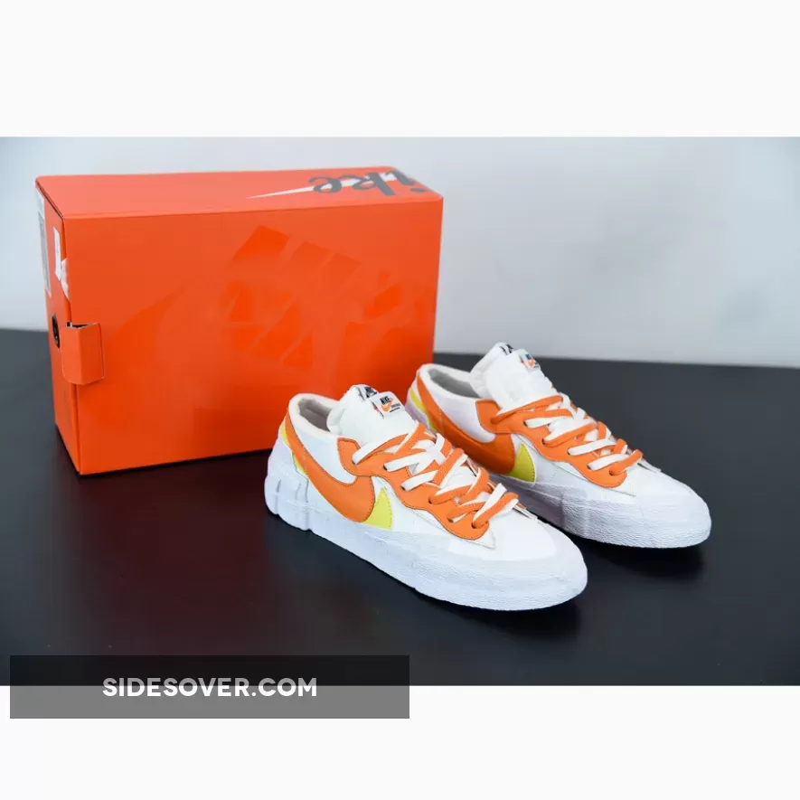 Sacai X Nike Blazer Low 'Magma Orange' DD1877-100 For Sale