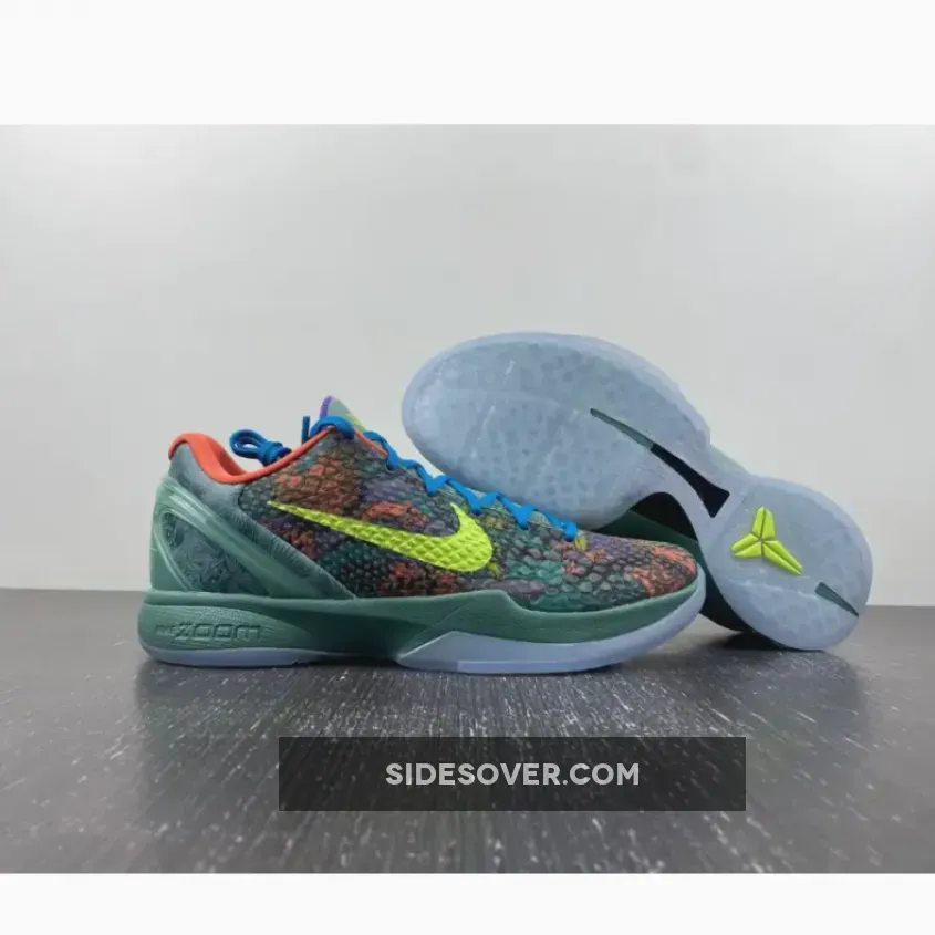 Nike Kobe 6 Protro "Prelude" Cannon/Volt-Purple Venom 1