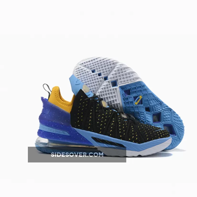 Nike LeBron 18 'Minneapolis Lakers' University Gold Concord CQ9283-006 / lebron 18 lakers