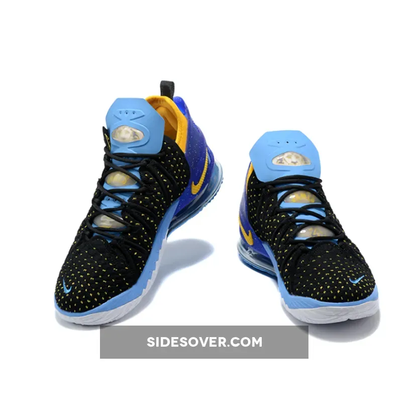 Nike LeBron 18 'Minneapolis Lakers' University Gold Concord CQ9283-006 / lebron 18 lakers