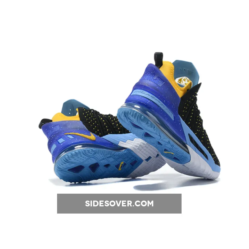 Nike LeBron 18 'Minneapolis Lakers' University Gold Concord CQ9283-006 / lebron 18 lakers