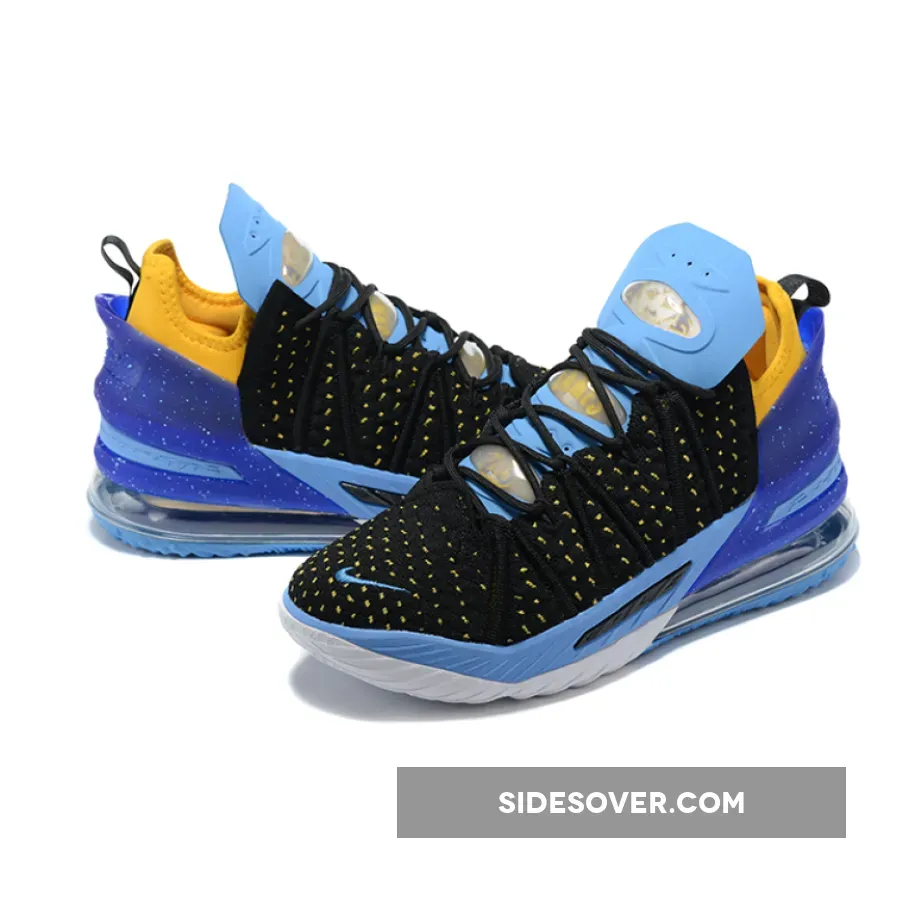 Nike LeBron 18 'Minneapolis Lakers' University Gold Concord CQ9283-006 / lebron 18 lakers