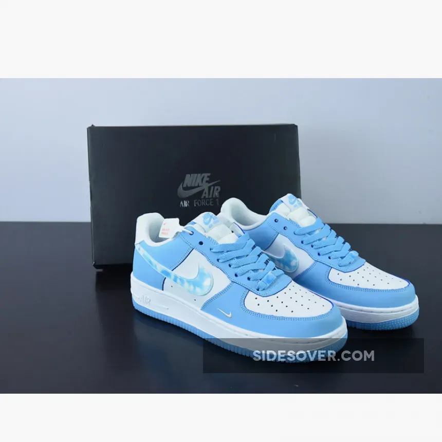 Nike Nails Nike Air Force 1 Low Nail Art White/Blue DX2937-100
