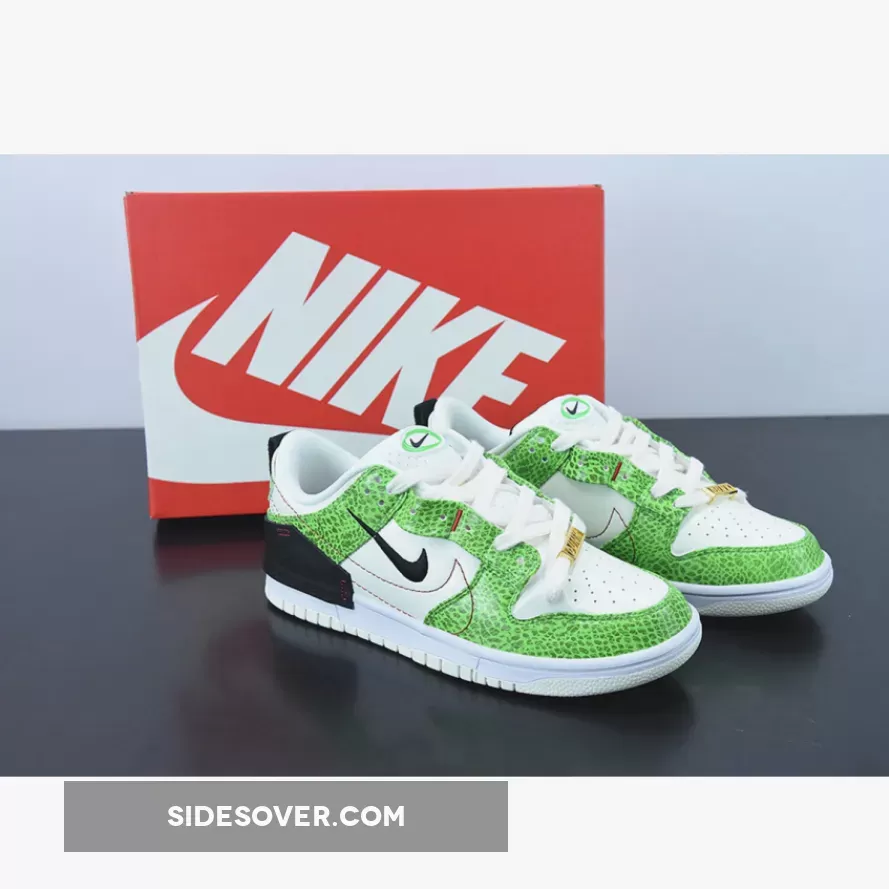 Nike Dunk Low Disrupt 2 Just Do It Green Snakeskin DV1491-101 / green nike disrupt