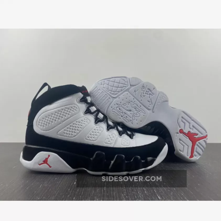 Air Jordan 9 OG White/True Red-Black 302370-112
