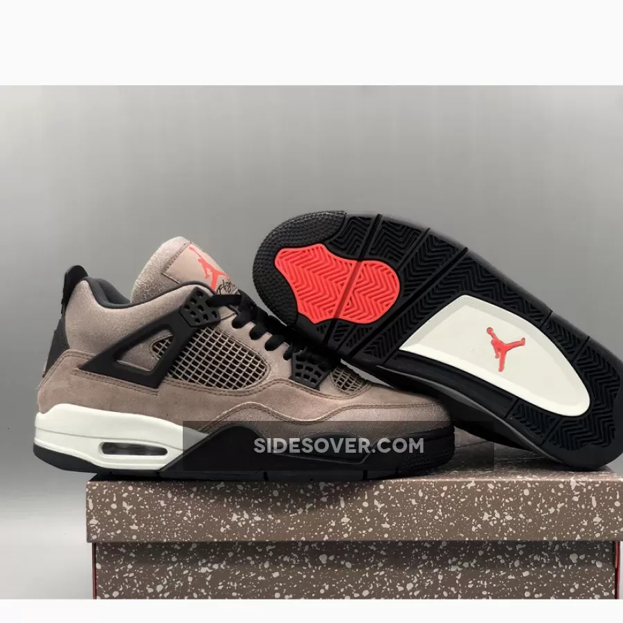 Air Jordan 4 (IV) Retro Taupe Haze/Oil Grey/Off White/Infrared 23 / air jordan retro 4 taupe haze infrared