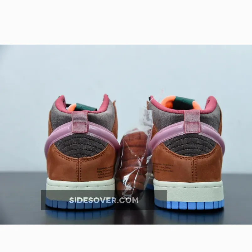 Social Status x Dunk Mid Chocolate Milk Free Lunch - dunk chocolate milk