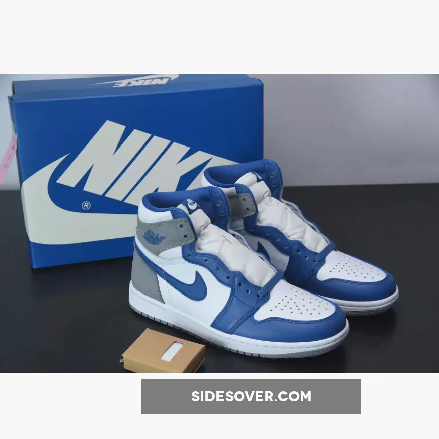 Air Jordan 1 High OG True Blue/White-Cement Grey DZ5485-410 / air jordan 1 cement true blue
