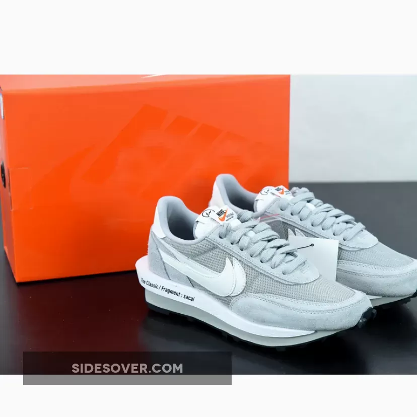Fragment x Sacai x Nike LDWaffle Grey/White DH2684-001 / nike ldwaffle grey