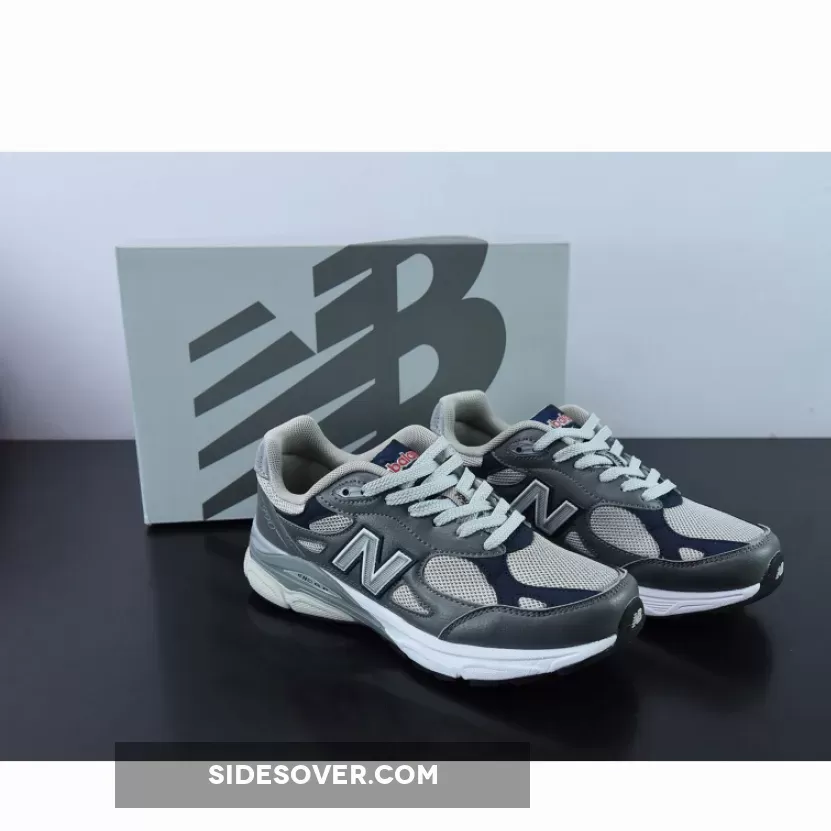New Balance 990v3 Elephant Grey Navy M990GJ3 Restock