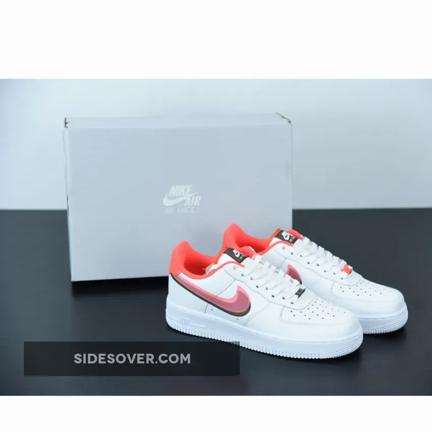 Nike Air Force 1 LV8 'Double Swoosh Bright Crimson' air force 1 lv8 gs 'double swoosh'