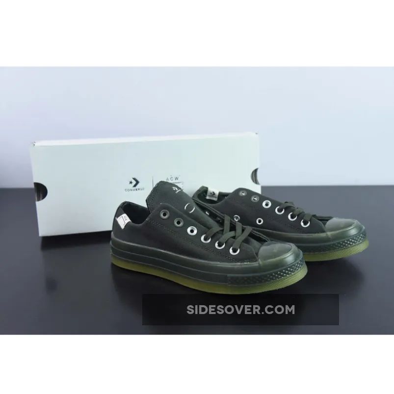 A-COLD-WALL* x Converse Chuck 70 Low Green