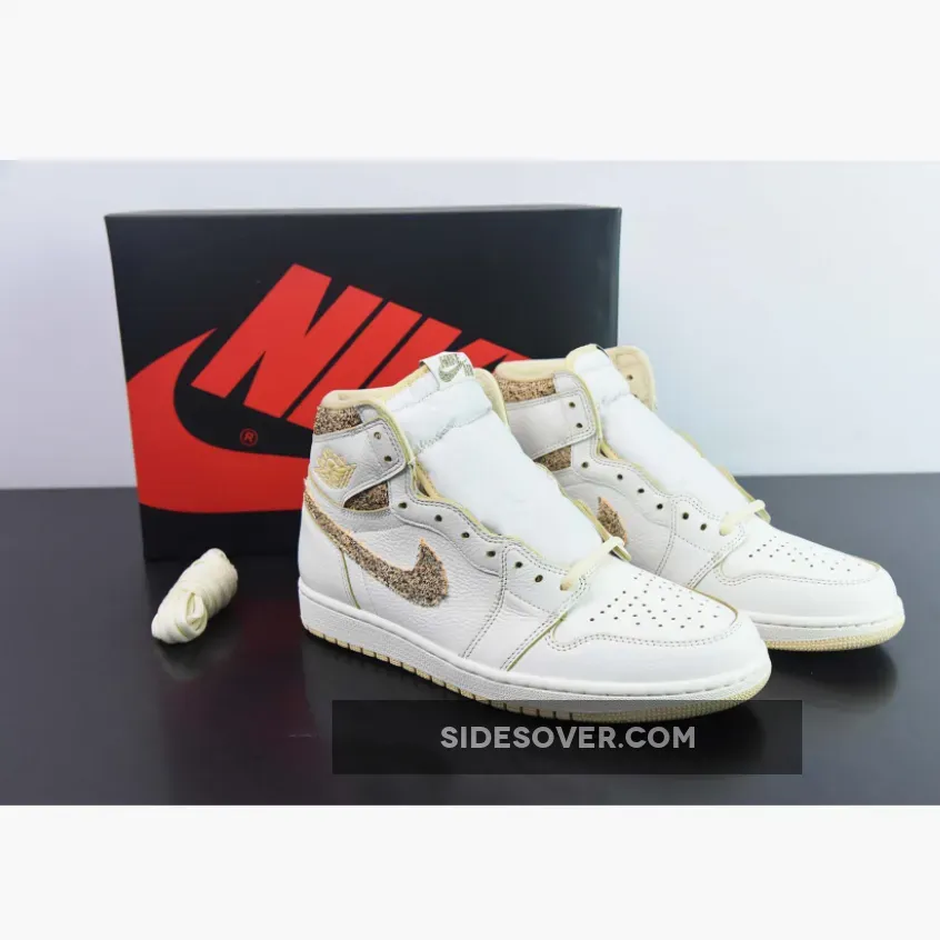 Air Jordan 1 High OG ‘Vibrations of Naija’ Sail/Pale Vanilla-Black