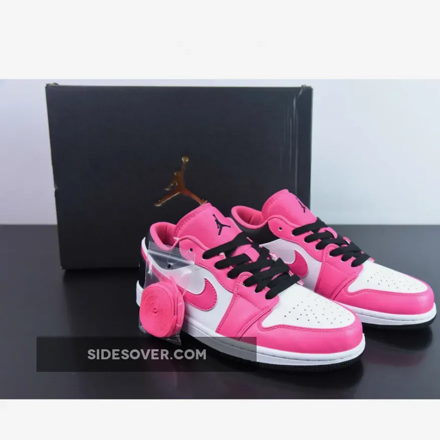 Air Jordan 1 Low Fierce Pink/Black-White