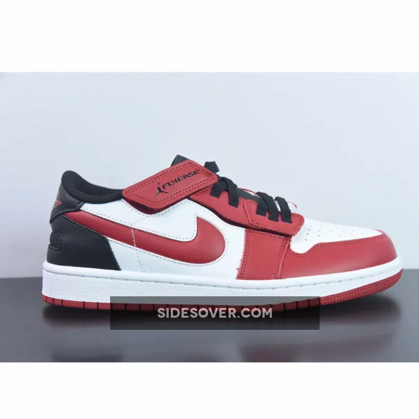 Air Jordan 1 Low Flyease Red Black Air Jordan 1 Low Flyease Red Black