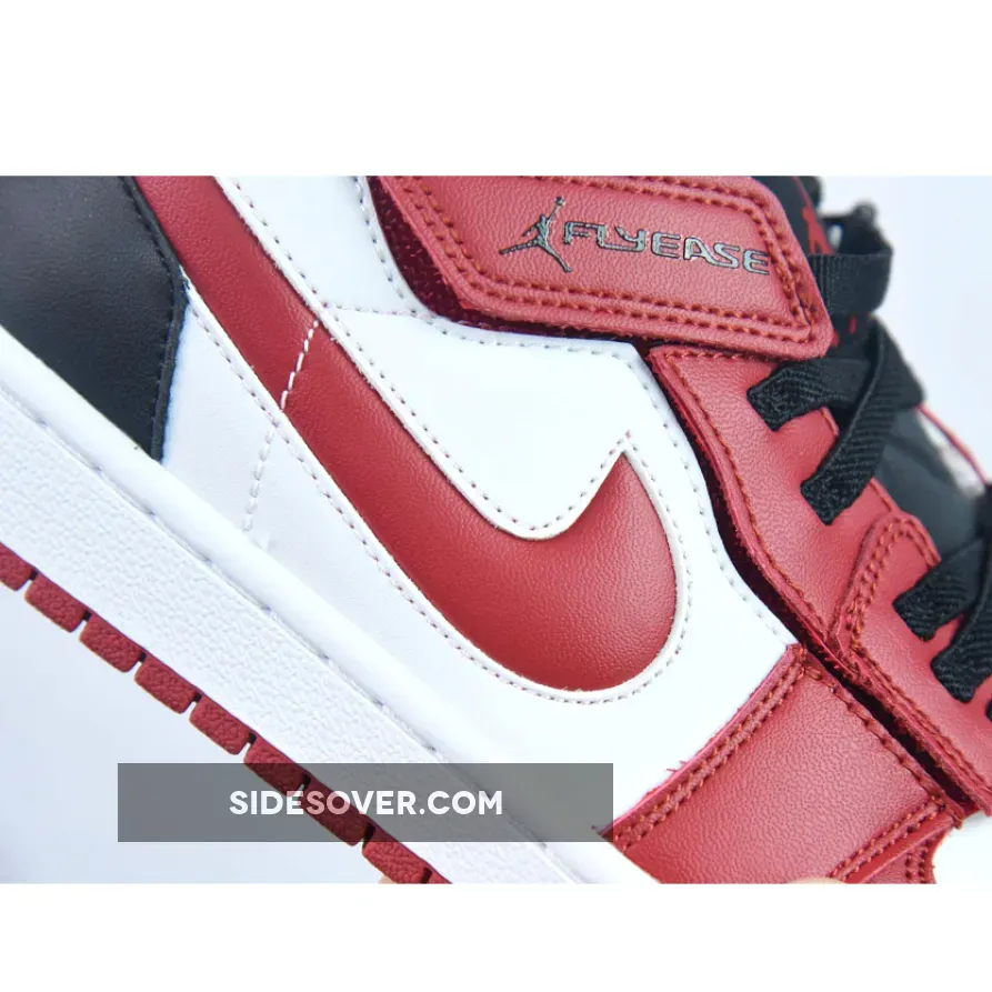 Air Jordan 1 Low Flyease Red Black Air Jordan 1 Low Flyease Red Black