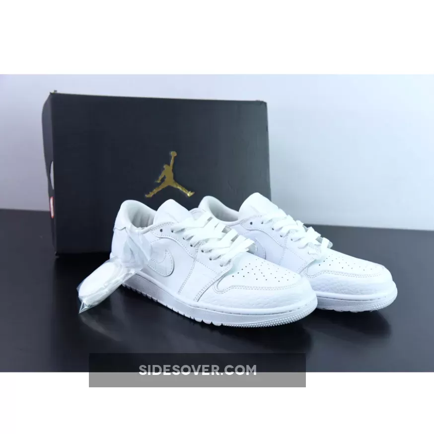 Air Jordan 1 Low Golf ‘White Croc’