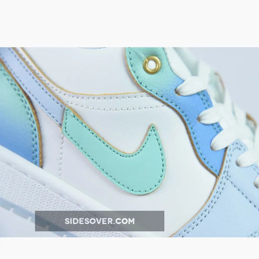 Air Jordan 1 Low Gradient Blue Gold Air Jordan 1 Low Gradient Blue Gold