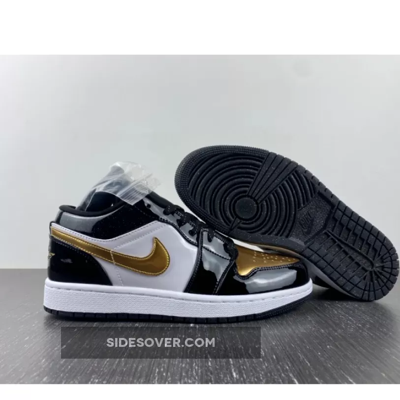 Air Jordan 1 Low GS Gold Toe