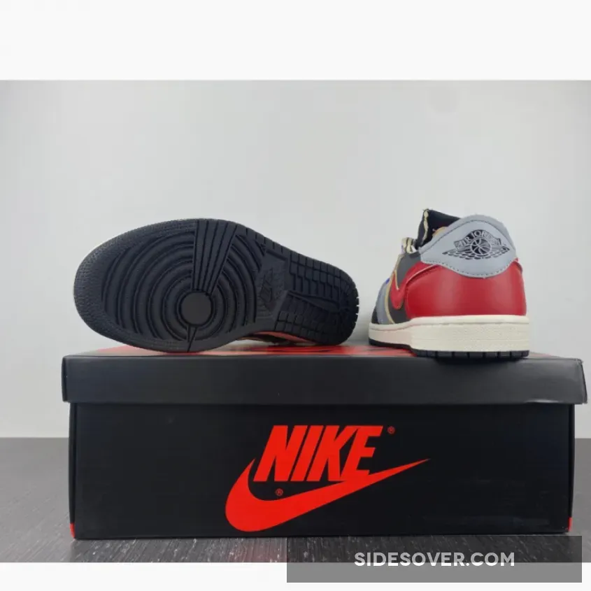 Air Jordan 1 Low OG EX Black/Dark Smoke Grey-Red Air Jordan 1 Low OG EX Black/Dark Smoke Grey-Red
