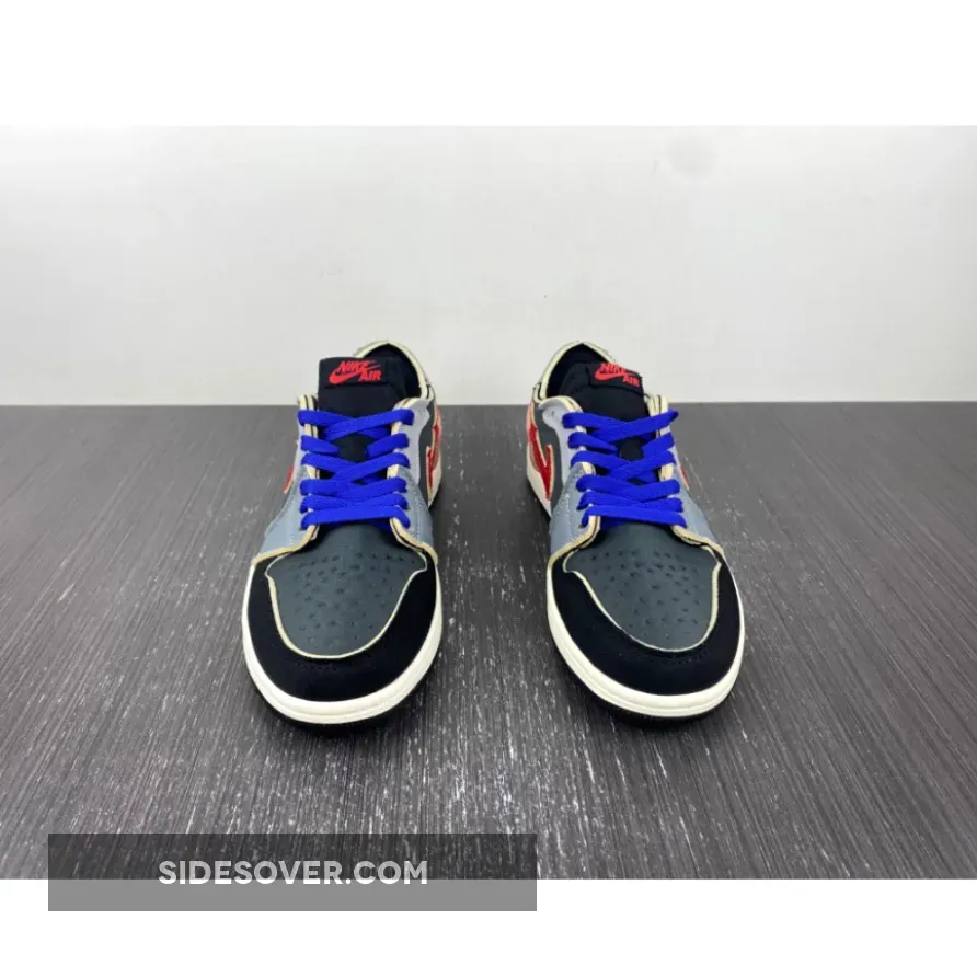 Air Jordan 1 Low OG EX Black/Dark Smoke Grey-Red Air Jordan 1 Low OG EX Black/Dark Smoke Grey-Red