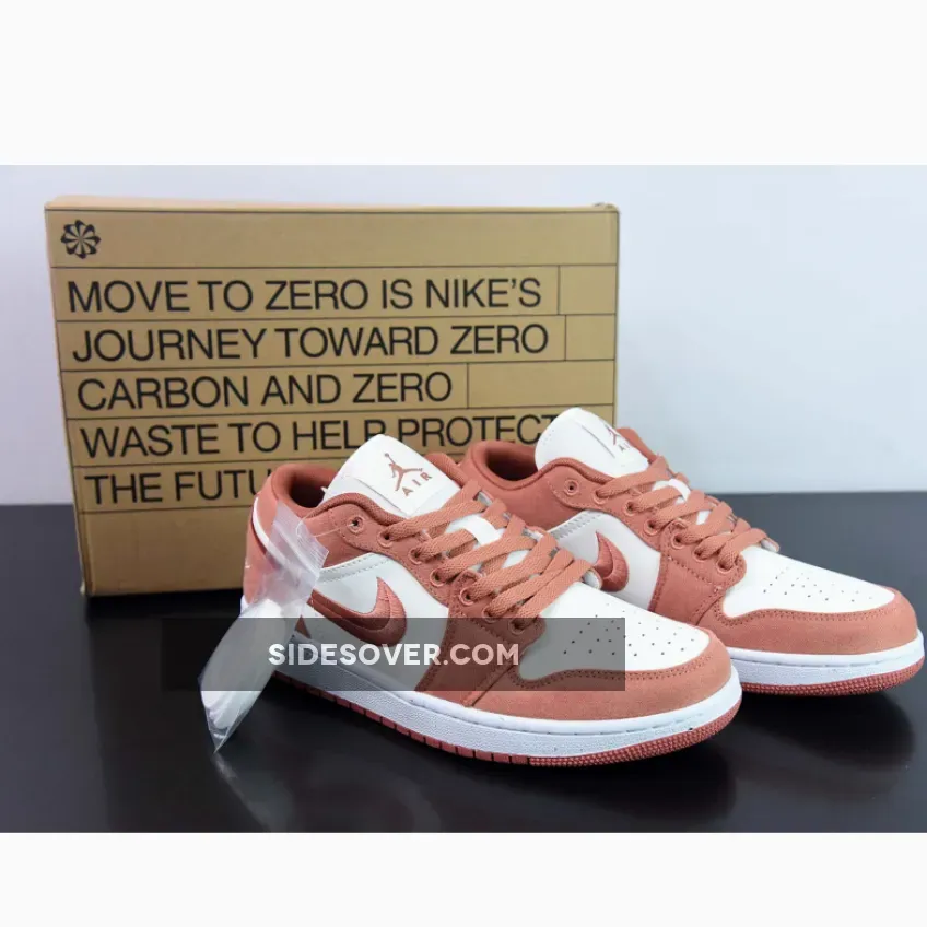 Air Jordan 1 Low SE Canvas White Peach Air Jordan 1 Low SE Canvas White Peach