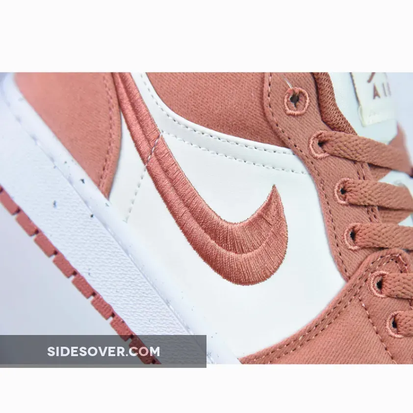 Air Jordan 1 Low SE Canvas White Peach Air Jordan 1 Low SE Canvas White Peach
