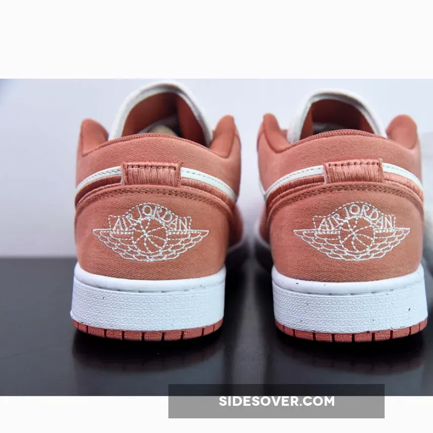 Air Jordan 1 Low SE Canvas White Peach Air Jordan 1 Low SE Canvas White Peach