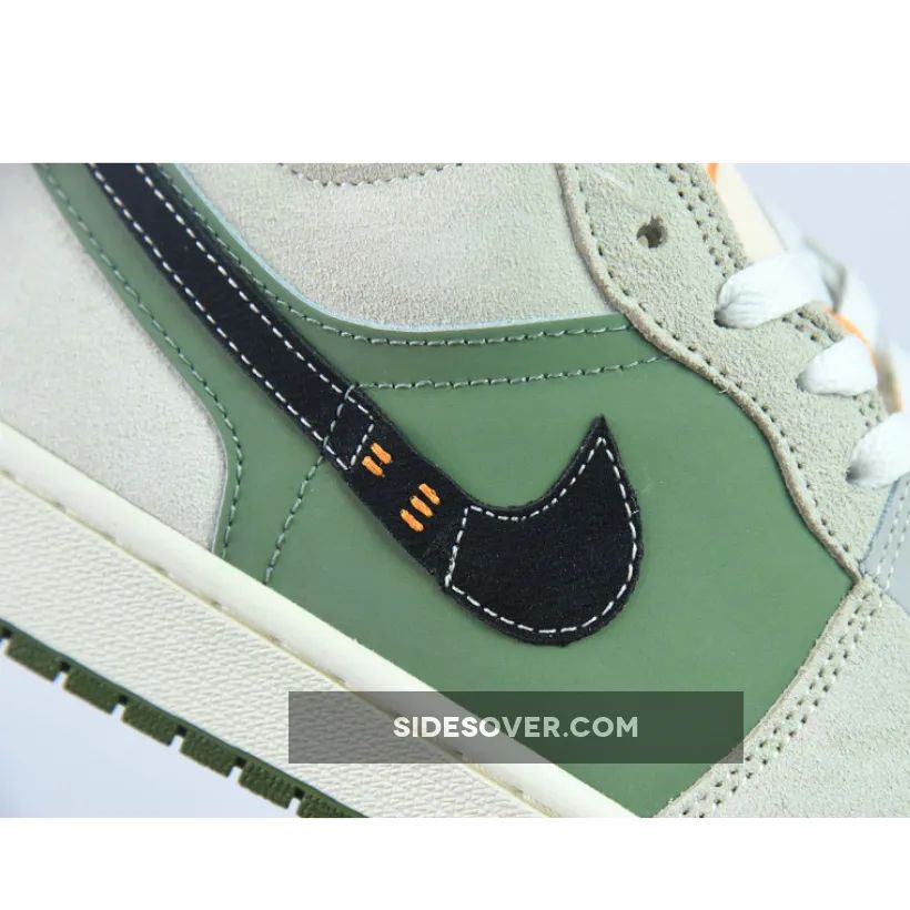 Air Jordan 1 Low "Sky J Light Olive" Army Green / Black Air Jordan 1 Low "Sky J Light Olive" Army Green / Black