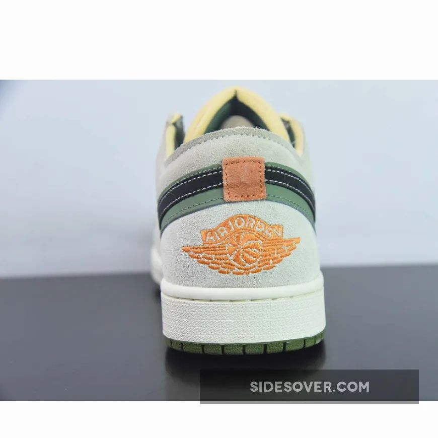 Air Jordan 1 Low "Sky J Light Olive" Army Green / Black Air Jordan 1 Low "Sky J Light Olive" Army Green / Black